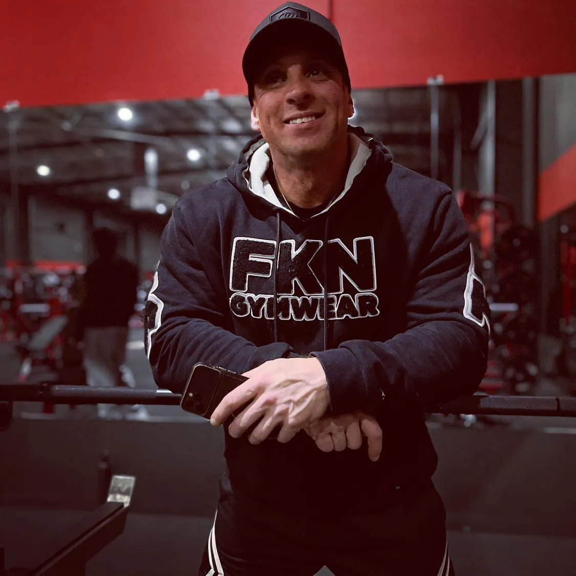 Train 4 Gains | Men's Heavyweight Premium Gym Hoodie | Black