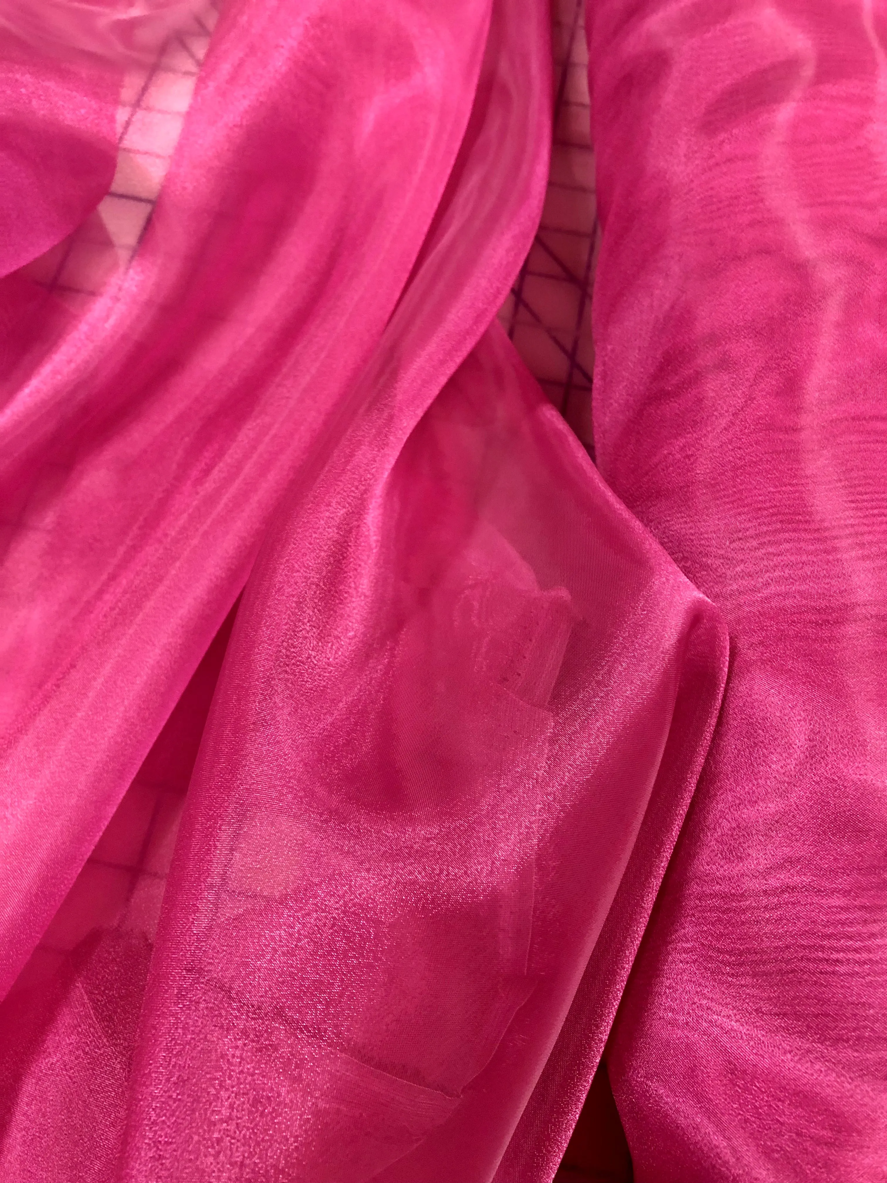 Twinkle Organza - 58-60-inches Wide Magenta