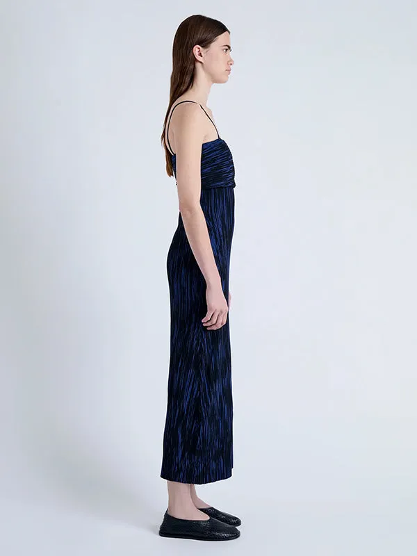 Ward Knit Dress in Navy/Black