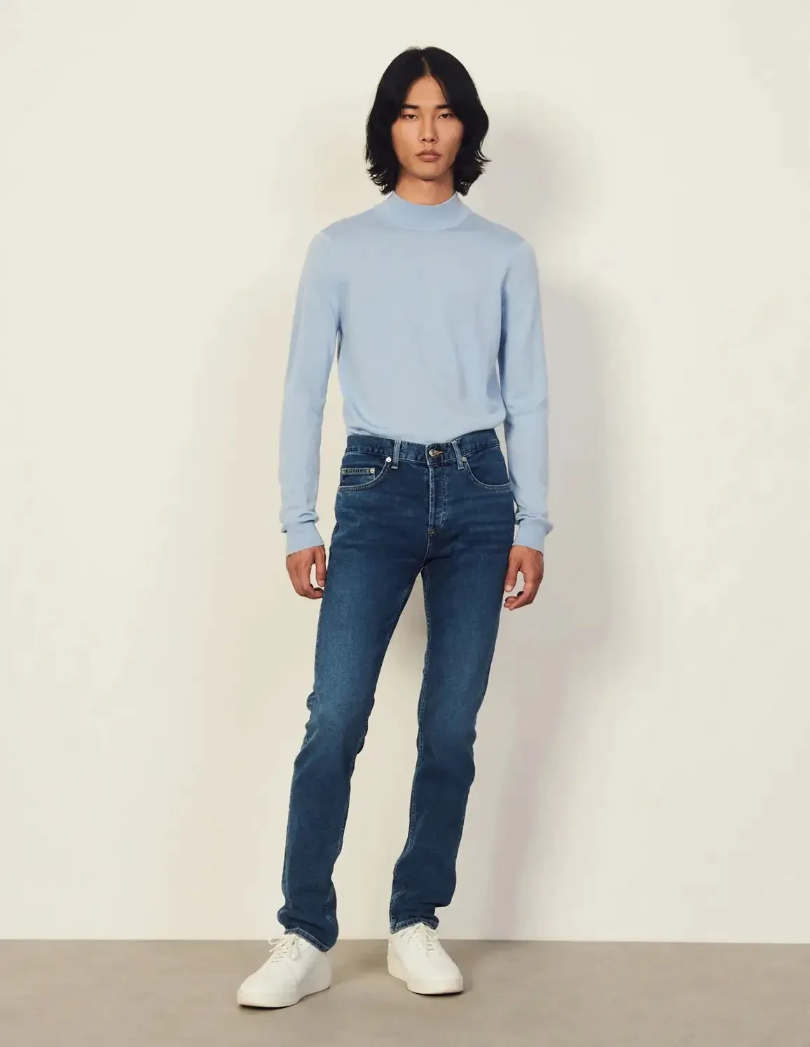 Washed Jeans - Slim Cut