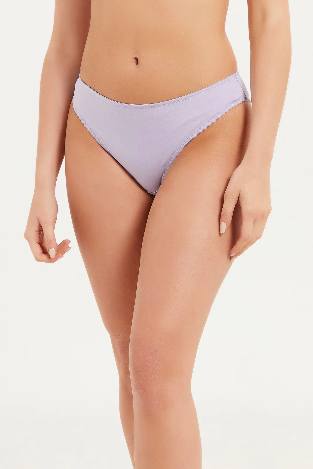 Women Lilac Bikini Brief (Single)