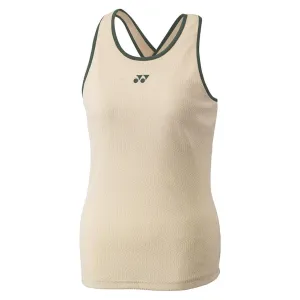 Womens Paris Tennis Tank Sand