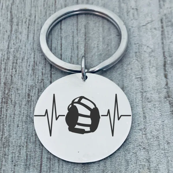 Wrestling Heartbeat Keychain