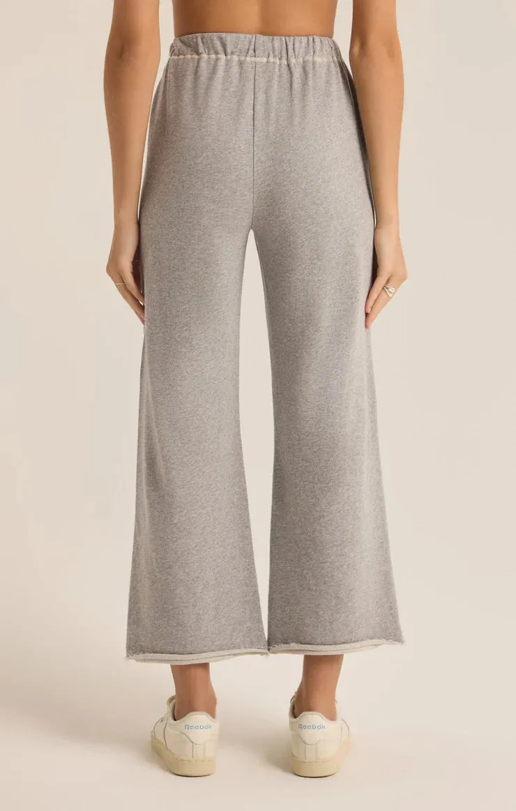 Z-Supply Huntington French Terry Pant - CLASSIC HEATHER GREY